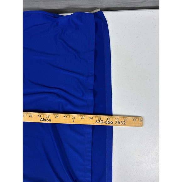 Ralph Lauren RLX Solid Blue Short Sleeve Golf Polo Shirt Mens XL - Picture 8 of 8